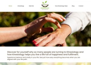 Renew You Kinesiology - Website Screenshot